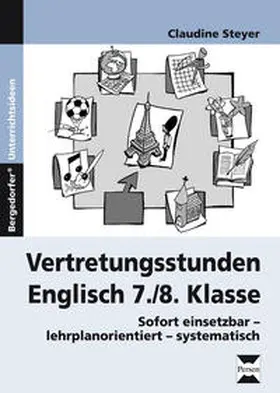 Steyer |  Vertretungsstunden Englisch 7./8. Klasse | Buch |  Sack Fachmedien