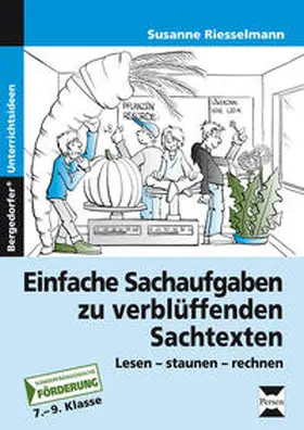 Riesselmann |  Einfache Sachaufgaben zu verblüffenden Sachtexten | Buch |  Sack Fachmedien