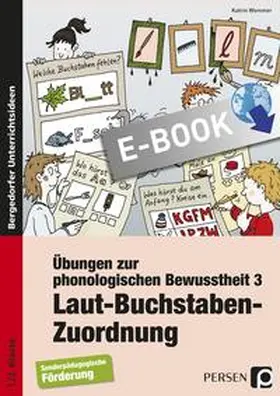 Wemmer | Übungen zur phonologischen Bewusstheit 3 | E-Book | www.sack.de