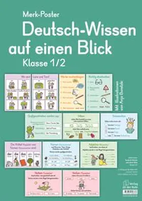 Verlag an der Ruhr |  Merk-Poster Deutsch-Wissen auf einen Blick Klasse 1/2 | Sonstiges |  Sack Fachmedien