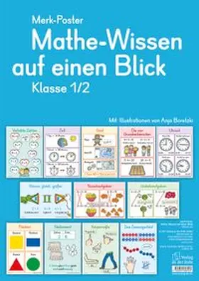 Verlag an der Ruhr |  Merk-Poster Mathe-Wissen auf einen Blick Klasse 1/2 | Sonstiges |  Sack Fachmedien