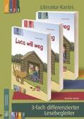 Weber |  KidS - Literatur-Kartei: "Luca will weg". 3-fach differenzierter Lesebegleiter | Buch |  Sack Fachmedien