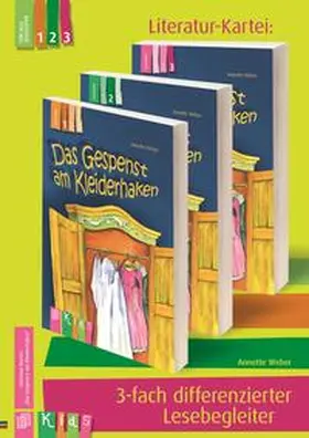 Weber |  KidS - Literatur-Kartei: "Das Gespenst am Kleiderhaken"  3-fach differenzierter Lesebegleiter | Buch |  Sack Fachmedien