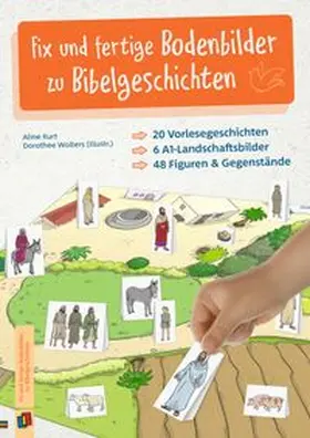 Kurt |  Fix und fertige Bodenbilder zu Bibelgeschichten | Buch |  Sack Fachmedien
