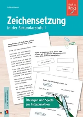 Hauke |  Zeichensetzung in der Sekundarstufe I | Buch |  Sack Fachmedien