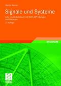 Werner |  Werner, M: Signale und Systeme | Buch |  Sack Fachmedien