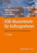 Heiermann / Linke / Kullack |  VOB-Musterbriefe für Auftragnehmer | Buch |  Sack Fachmedien