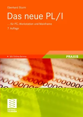 Sturm |  Das neue PL/I | Buch |  Sack Fachmedien