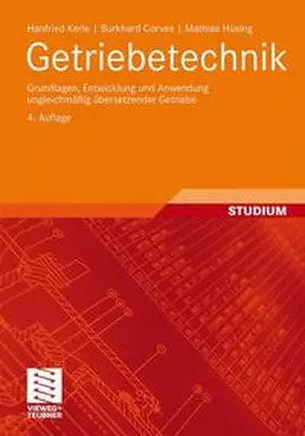 Kerle / Corves / Hüsing |  Getriebetechnik | Buch |  Sack Fachmedien