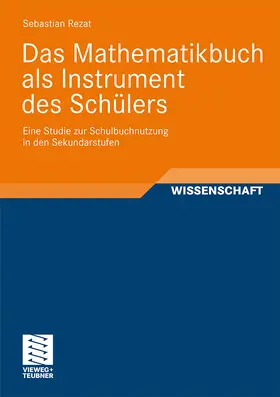 Rezat |  Das Mathematikbuch als Instrument des Schülers | Buch |  Sack Fachmedien