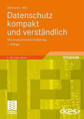 Witt | Witt, B: Datenschutz kompakt und verständlich | Buch | 978-3-8348-1225-4 | sack.de