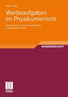 Vogt |  Werbeaufgaben im Physikunterricht | Buch |  Sack Fachmedien
