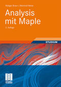 Braun / Meise |  Meise, R: Analysis mit Maple | Buch |  Sack Fachmedien