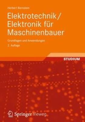 Bernstein | Elektrotechnik/Elektronik für Maschinenbauer | Medienkombination | 978-3-8348-1606-1 | www.sack.de