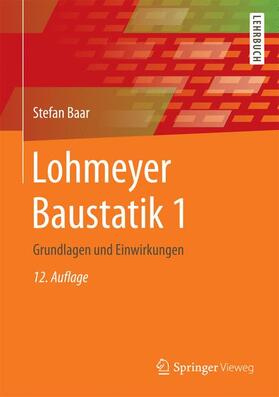 Baar |  Lohmeyer Baustatik 1 | Buch |  Sack Fachmedien