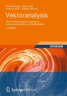 Burg / Meister / Haf |  Vektoranalysis | Buch |  Sack Fachmedien