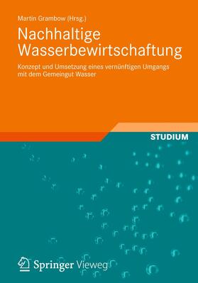 Grambow | Nachhaltige Wasserbewirtschaftung | Buch | 978-3-8348-1863-8 | sack.de