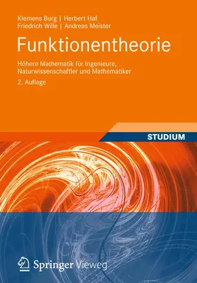 Burg / Meister / Haf |  Funktionentheorie | Buch |  Sack Fachmedien