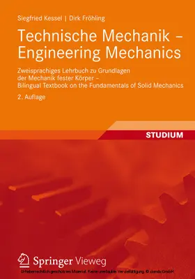Kessel / Fröhling | Technische Mechanik - Engineering Mechanics | E-Book | sack.de