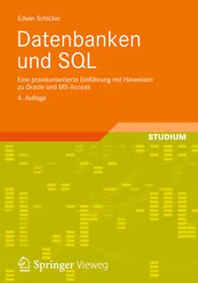 Schicker |  Datenbanken und SQL | eBook | Sack Fachmedien