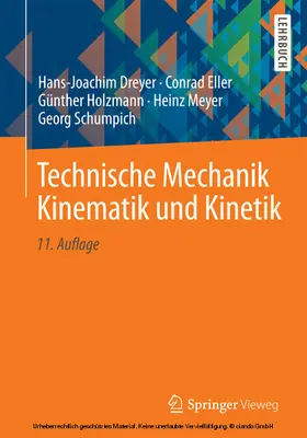 Dreyer / Eller / Holzmann | Technische Mechanik Kinematik und Kinetik | E-Book | www.sack.de