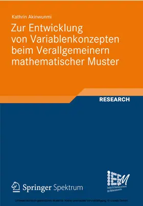 Akinwunmi |  Zur Entwicklung von Variablenkonzepten beim Verallgemeinern mathematischer Muster | eBook | Sack Fachmedien