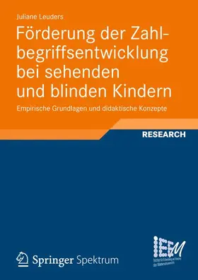 Leuders |  Förderung der Zahlbegriffsentwicklung bei sehenden und blinden Kindern | Buch |  Sack Fachmedien