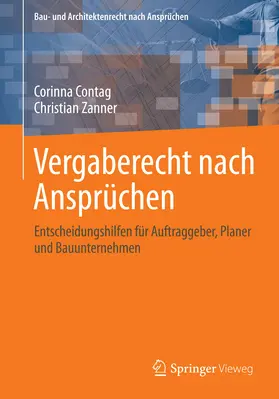 Contag / Zanner |  Vergaberecht nach Ansprüchen | eBook | Sack Fachmedien