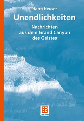 Heuser |  Unendlichkeiten | Buch |  Sack Fachmedien
