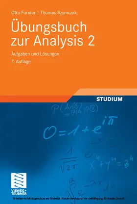Forster / Szymczak |  Übungsbuch zur Analysis 2 | eBook | Sack Fachmedien