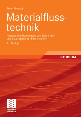 Römisch |  Materialflusstechnik | eBook | Sack Fachmedien