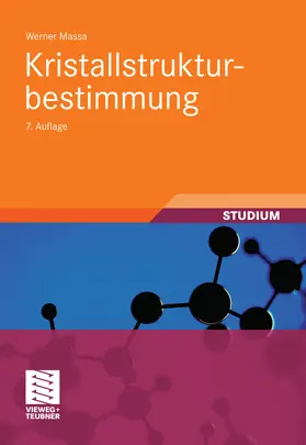 Massa |  Kristallstrukturbestimmung | eBook | Sack Fachmedien