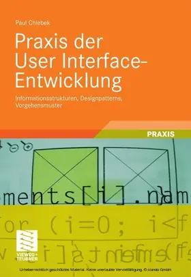 Chlebek | Praxis der User Interface-Entwicklung | E-Book | sack.de