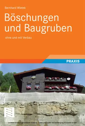 Wietek | Böschungen und Baugruben | E-Book | www.sack.de