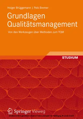 Brüggemann / Bremer |  Grundlagen Qualitätsmanagement | eBook | Sack Fachmedien