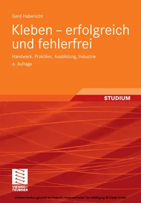 Habenicht |  Kleben - erfolgreich und fehlerfrei | eBook | Sack Fachmedien