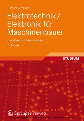 Bernstein |  Elektrotechnik/Elektronik für Maschinenbauer | eBook | Sack Fachmedien