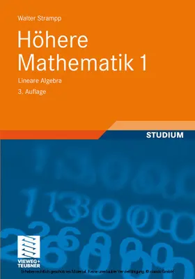 Strampp | Höhere Mathematik 1 | E-Book | sack.de