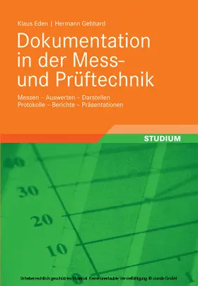 Eden / Gebhard |  Dokumentation in der Mess- und Prüftechnik | eBook | Sack Fachmedien