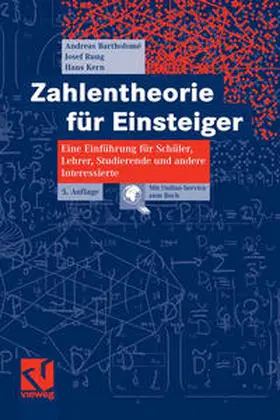 Bartholome / Rung / Kern |  Zahlentheorie für Einsteiger | eBook | Sack Fachmedien