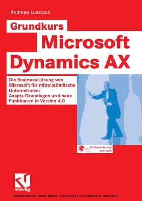 Luszczak |  Grundkurs Microsoft Dynamics AX | eBook | Sack Fachmedien