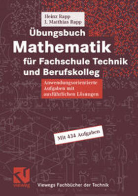 Rapp | Übungsbuch Mathematik für Fachschule Technik und Berufskolleg | E-Book | sack.de