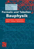 Willems / Schild / Dinter |  Formeln und Tabellen Bauphysik | eBook | Sack Fachmedien