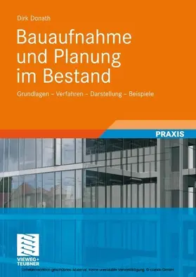 Donath | Bauaufnahme und Planung im Bestand | E-Book | www.sack.de