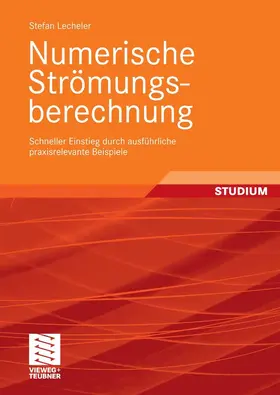 Lecheler |  Numerische Strömungsberechnung | eBook | Sack Fachmedien
