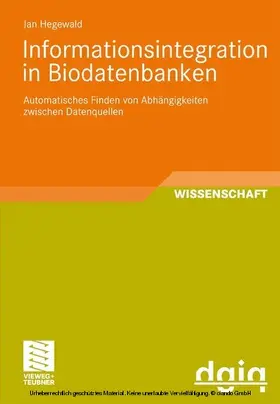 Hegewald | Informationsintegration in Biodatenbanken | E-Book | www.sack.de