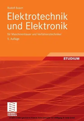Busch |  Elektrotechnik und Elektronik | eBook | Sack Fachmedien