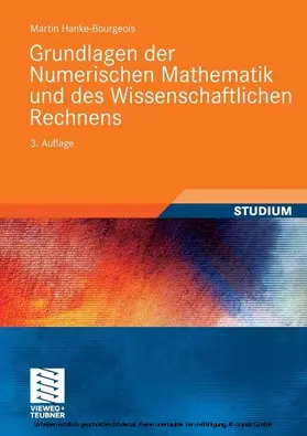 Hanke-Bourgeois |  Grundlagen der Numerischen Mathematik und des Wissenschaftlichen Rechnens | eBook | Sack Fachmedien