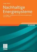 Watter |  Nachhaltige Energiesysteme | eBook | Sack Fachmedien