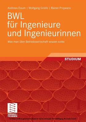 Daum / Greife / Przywara | BWL für Ingenieure und Ingenieurinnen | E-Book | www.sack.de